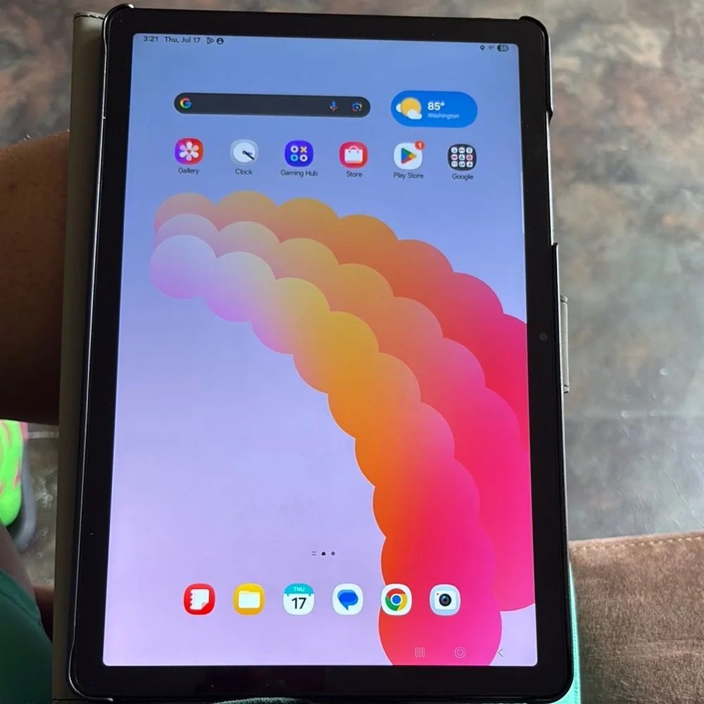 Black Tablet with Case